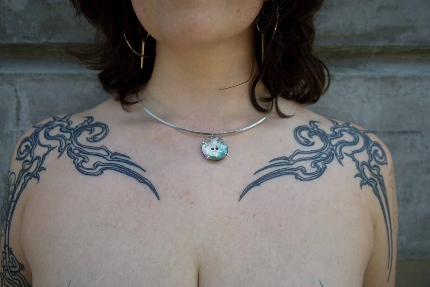 button pendant