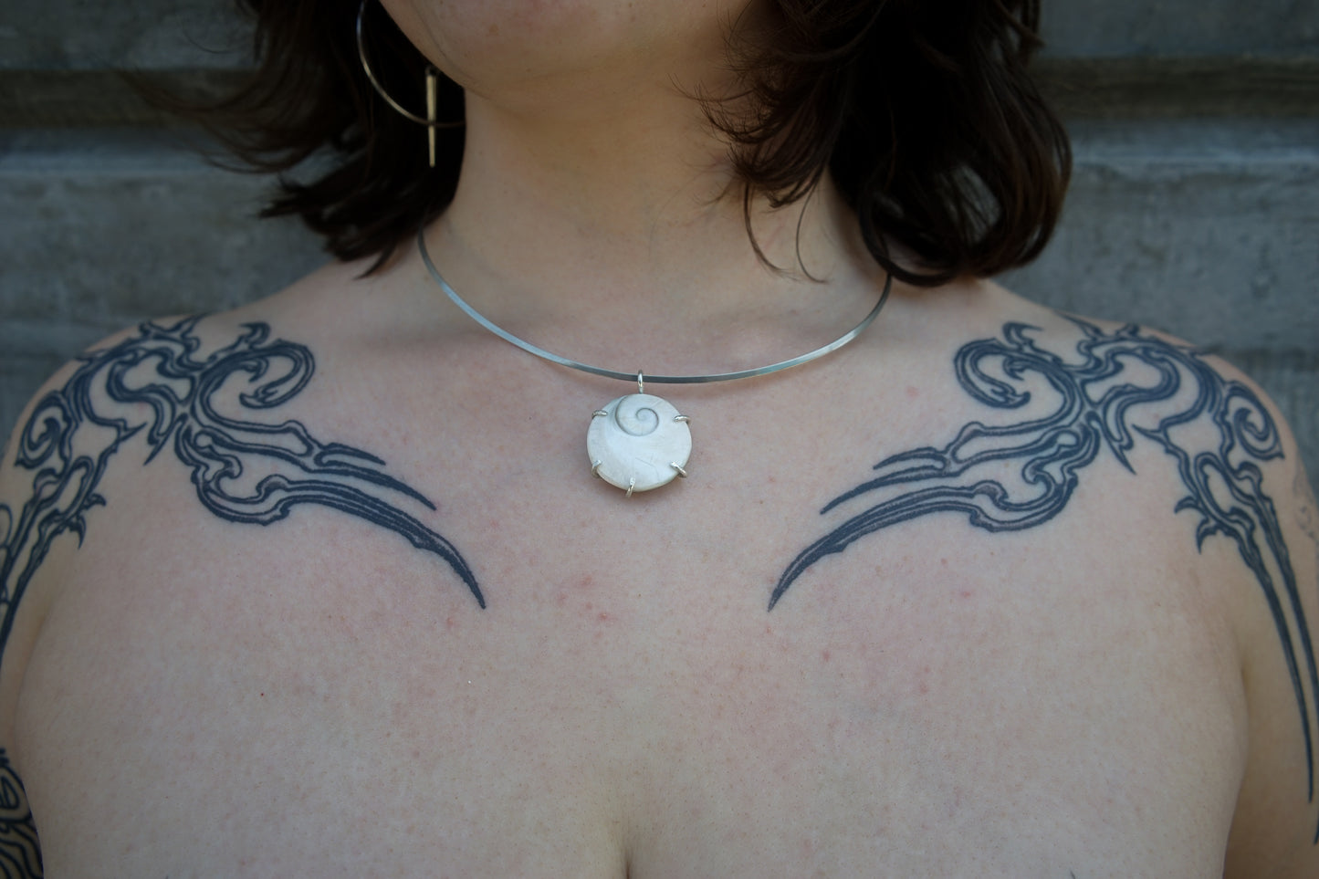 spiral pendant
